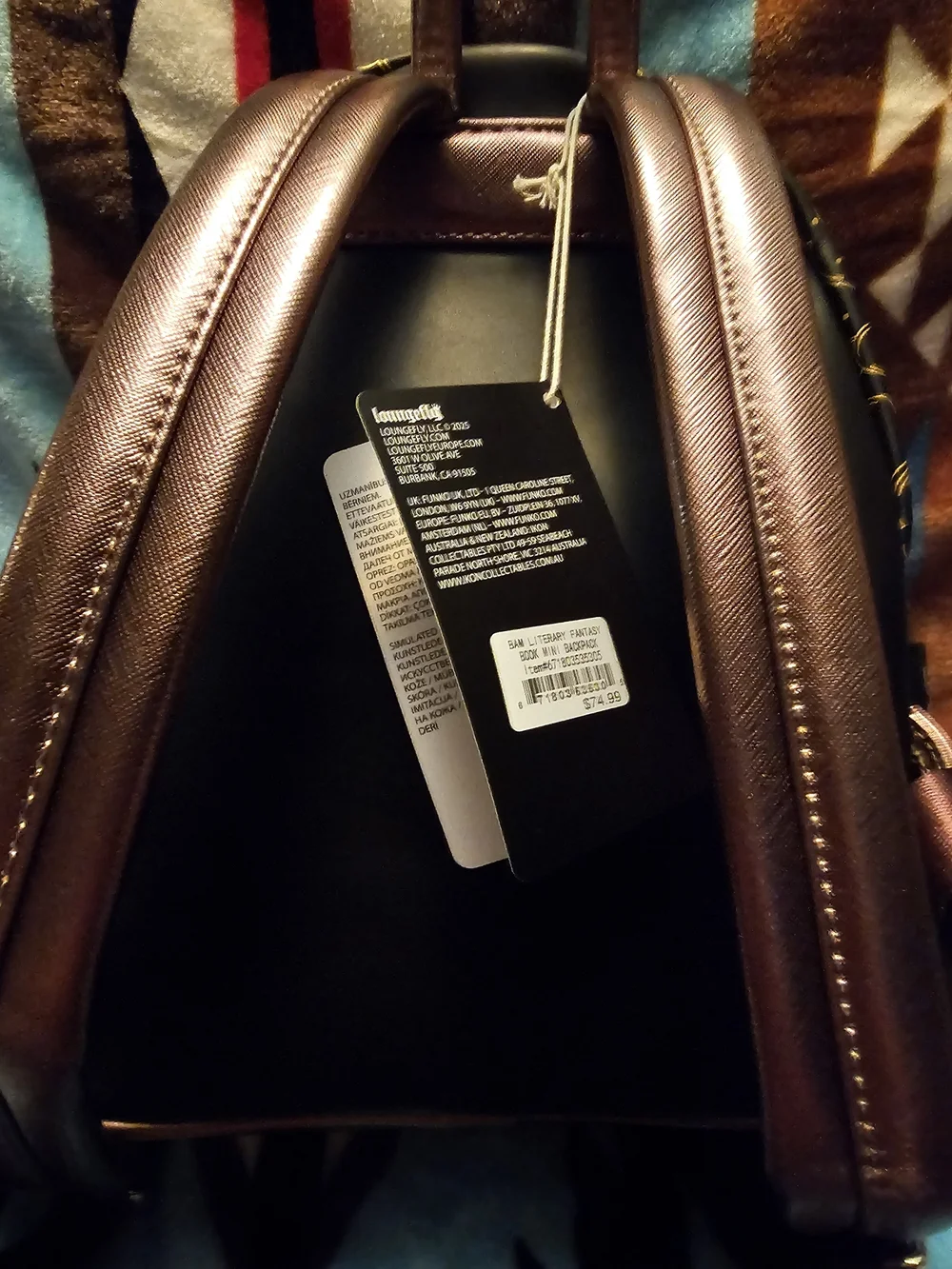 Loungefly Literature Fantasy Books Mini Backpack — NWT